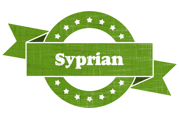 Syprian natural logo