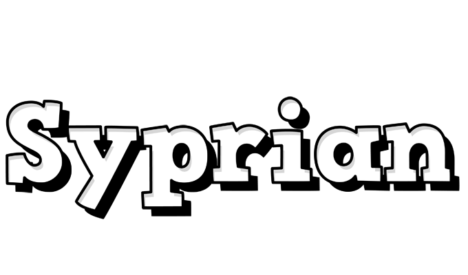 Syprian snowing logo