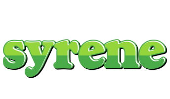 Syrene apple logo