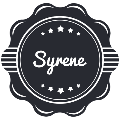 Syrene badge logo