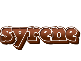 Syrene brownie logo