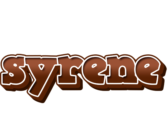 Syrene brownie logo