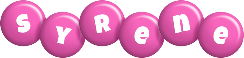 Syrene candy-pink logo