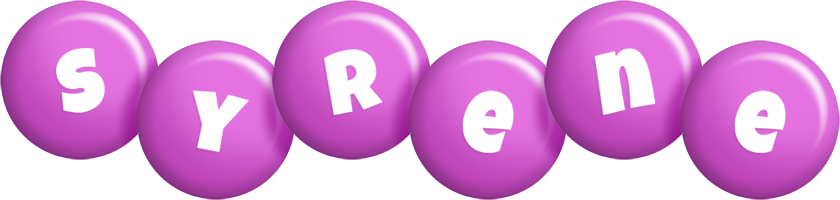 Syrene candy-purple logo