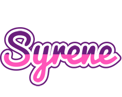 Syrene cheerful logo