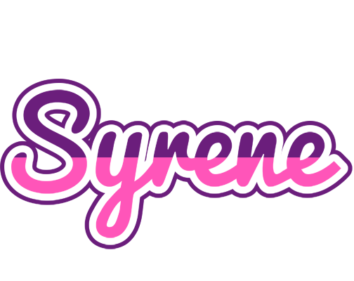 Syrene cheerful logo