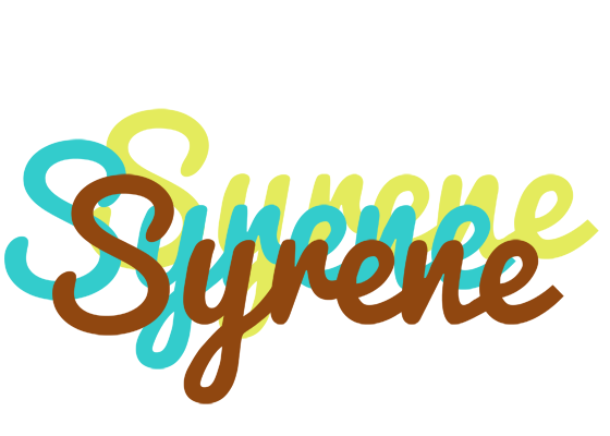 Syrene cupcake logo