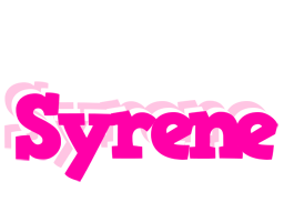 Syrene dancing logo