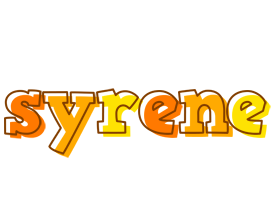 Syrene desert logo