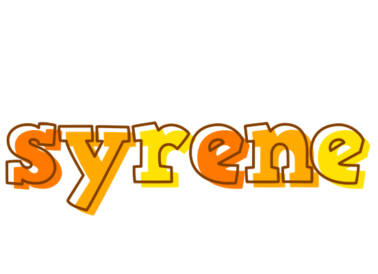 Syrene desert logo