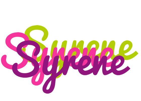 Syrene flowers logo