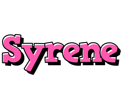 Syrene girlish logo