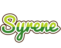 Syrene golfing logo