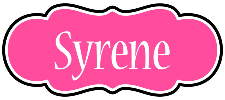 Syrene invitation logo