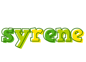 Syrene juice logo