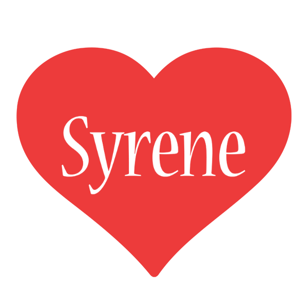 Syrene love logo