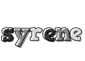 Syrene night logo