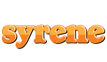 Syrene orange logo