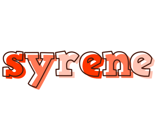 Syrene paint logo