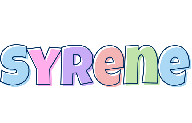 Syrene pastel logo