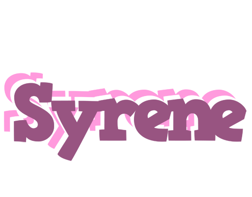 Syrene relaxing logo