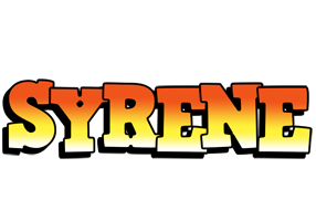 Syrene sunset logo