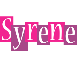 Syrene whine logo