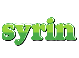 Syrin apple logo