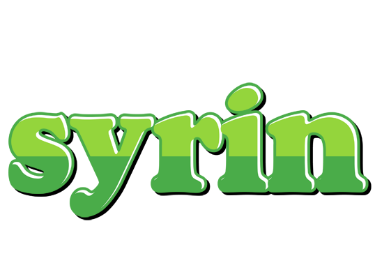 Syrin apple logo