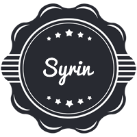 Syrin badge logo