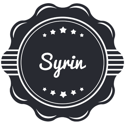 Syrin badge logo