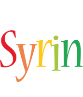 Syrin birthday logo