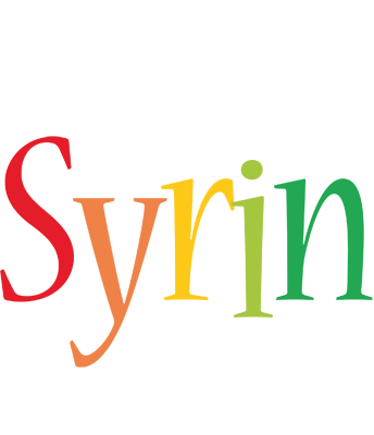 Syrin birthday logo