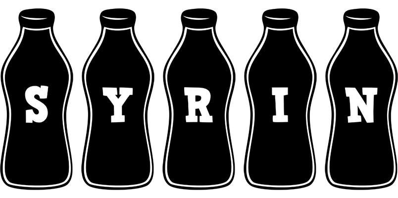 Syrin bottle logo