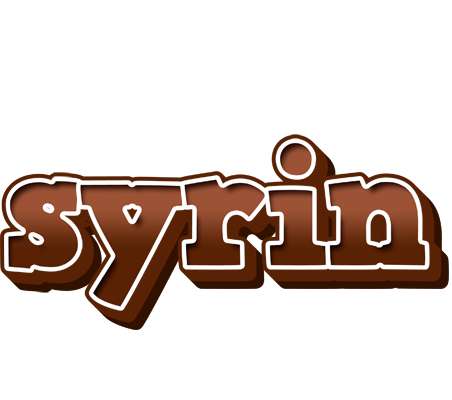Syrin brownie logo