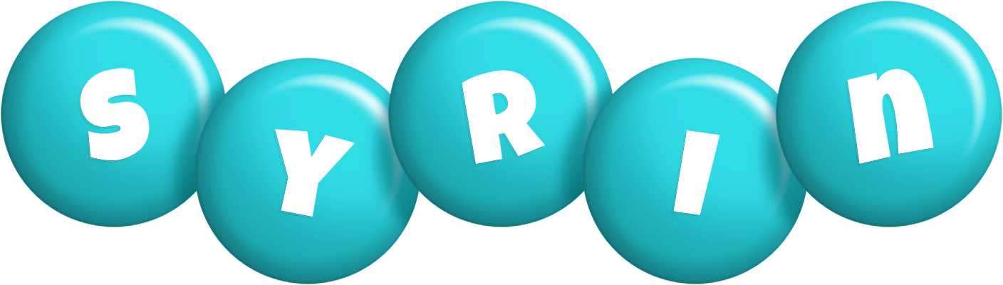 Syrin candy-azur logo