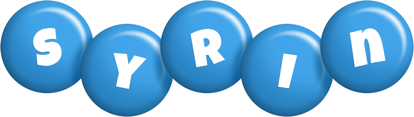 Syrin candy-blue logo
