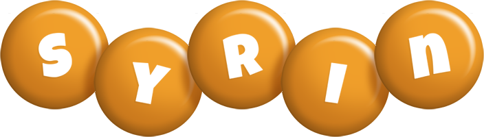 Syrin candy-orange logo