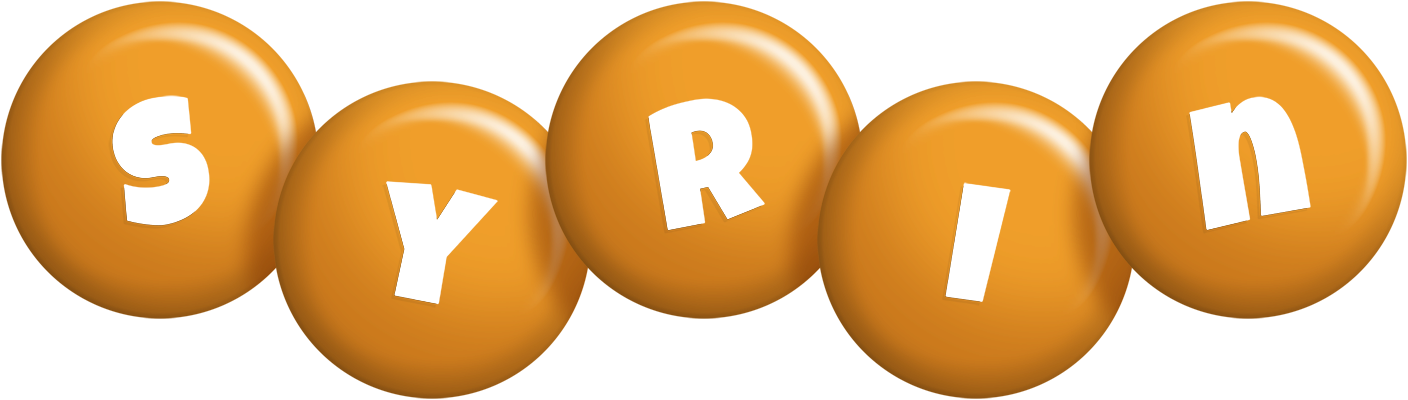 Syrin candy-orange logo