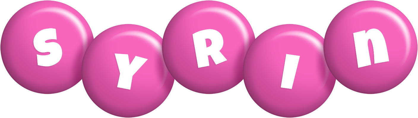 Syrin candy-pink logo