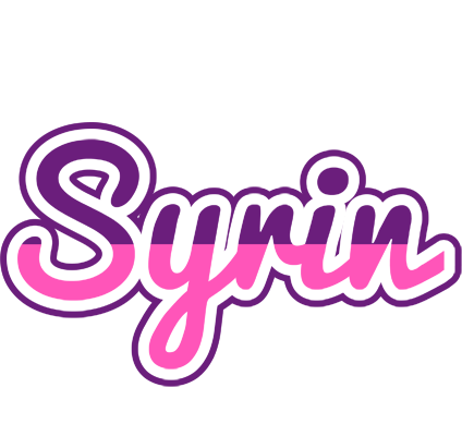 Syrin cheerful logo