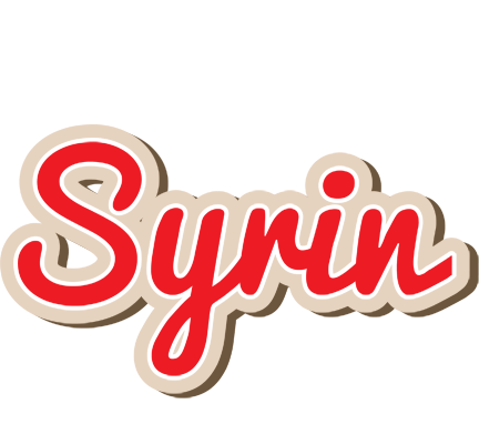 Syrin chocolate logo