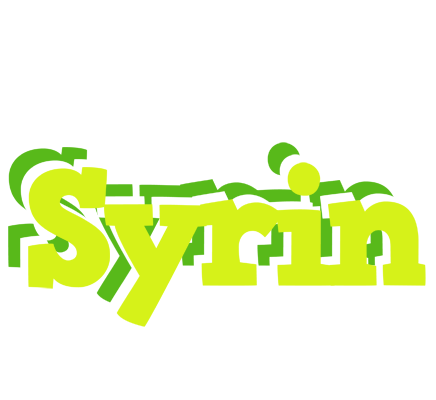 Syrin citrus logo
