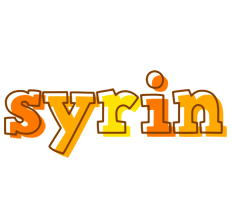 Syrin desert logo