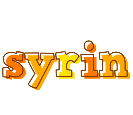 Syrin desert logo