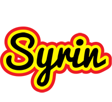 Syrin flaming logo