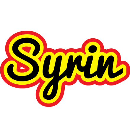 Syrin flaming logo