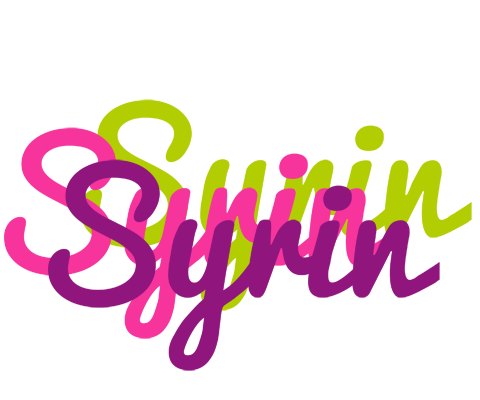 Syrin flowers logo