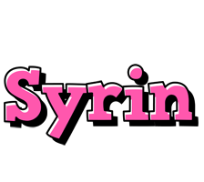 Syrin girlish logo