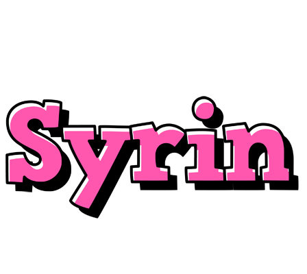 Syrin girlish logo